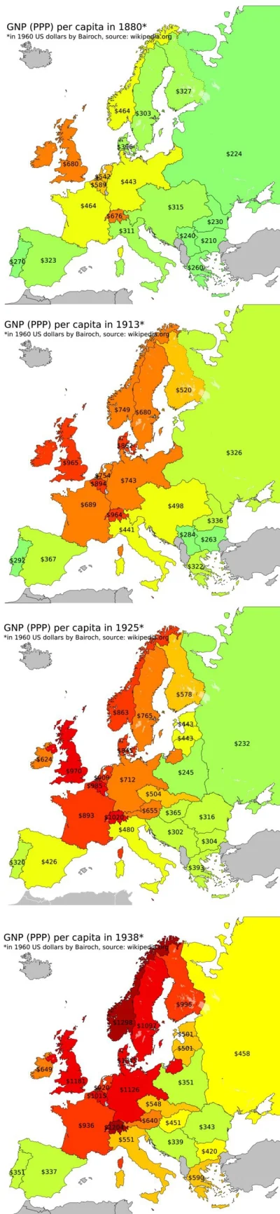 m.....n - @Kakergetes: ciekawostka: niemcy w 1925 roku były trzy razy bogatsze niż po...