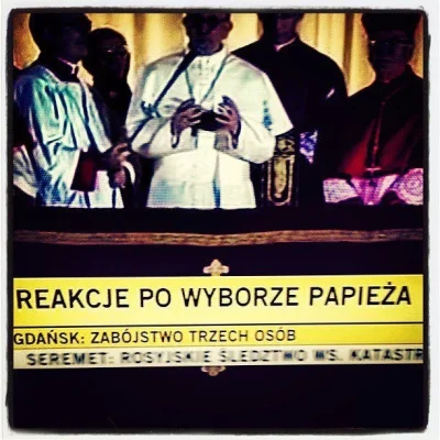 DostawcaKaloszy - Gdańsk nie lubi papieża?

#papiez #konklawe