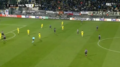 nieodkryty_talent - PAOK [1]:3 BATE Borysów - Aleksandar Prijović
#mecz #golgif #lig...