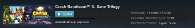 m.....s - #gry #crashbandicoot

Właśnie Steam odblokował Crash Bandicoot N.Sane Tri...