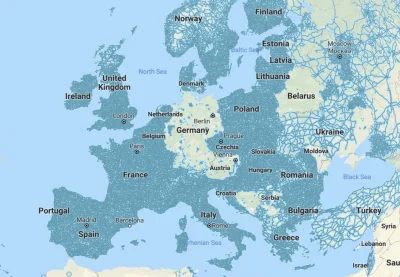 buntpl - Google street view w Europie
#mapy #ciekawostki #europa #mapporn