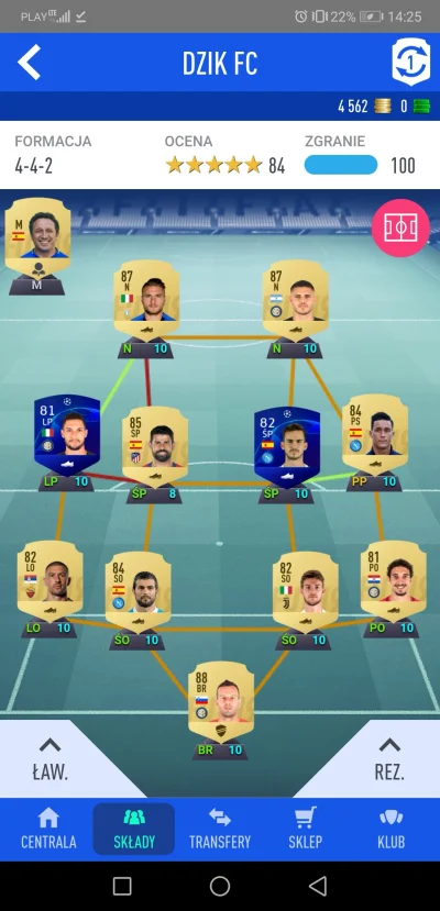 Darksajd - Jak oceniacie? Czy coś byście zmienili?
#fifa19 #fut