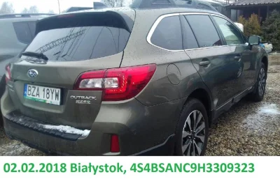 malinowydzem - Subaru OUTBACK czyli Wodnik Szuwarek z USA,
"Auto jest już w komisie ...