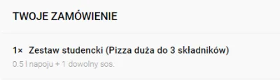 trejn - Zamówiłem pitce studetcką, i pan pizzerman poprosił mnie o okazanie legitymac...