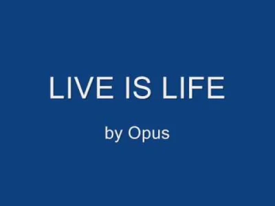 Ololhehe - #mirkohity80s

Hit nr 201

Opus - Live Is Life

SPOILER
SPOILER