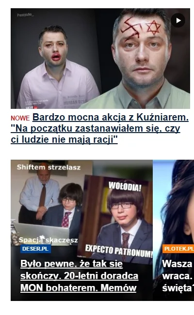 k.....o - niby nic niewzykłego, ale jednak fajny przykład #podwojnestandardy
na głów...