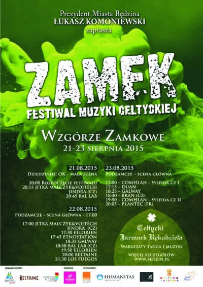 Trelik - #festiwale #muzyka #celtycka #bedzin

#zaproszenie
