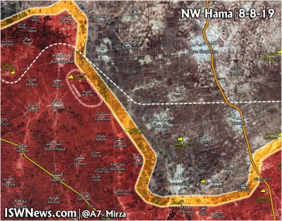 60groszyzawpis - Siły rządowe kontynuują ofensywę w Hamie, gdzie właśnie zdobyły Tell...