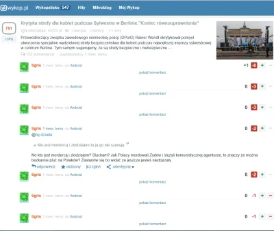 bij-dziada - Jak ja z kolei zgłosiłem, ze gość łamie polskie prawo oskarżając Polaków...