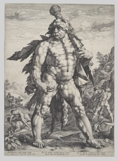 teflonzpatelnimismakuje - Hercules- Hendrick Goltzius, 1589

 Niewiele ma to wspoln...