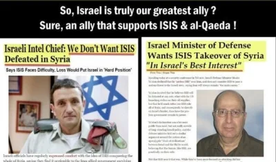 vendaval - > 'To szok jeżeli Izrael wspierał ISIS'

Przecież to prawda - sam Izrael...