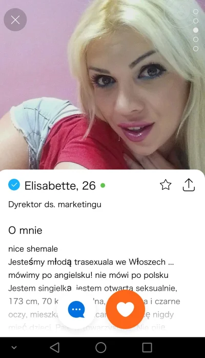 Junglelion9999 - #badoo #tinder
Mirki ale się #!$%@? pisałem z tym czymś przez 30min ...