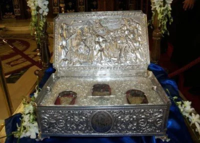 luvencedus - relikwie Darów Trzech Króli z monastyru św.Pawła na świętej górze Athos