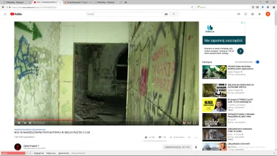 barto125 - oglądam sobie #urbex na youtubie z opuszczonego psychiatryka, a tam wykop....