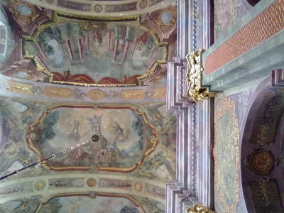H.....a - Freski na sklepieniu Archikatedry św. Jana Chrzciciela i św. Jana Ewangelis...