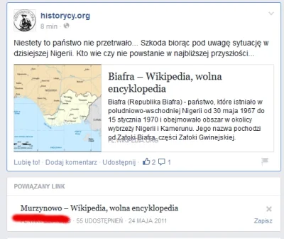 p.....4 - Jak się otwiera link na #facebook to od niedawna pokazują linki powiązane. ...