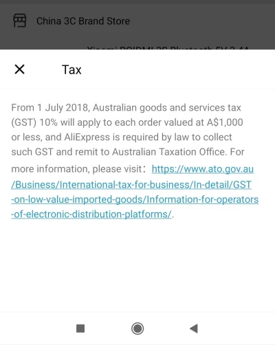 yeloneck - Tak się egzekwuje plecenie podatków w Australii ( ͡° ͜ʖ ͡°)
#aliexpress #...