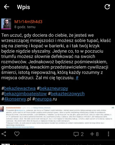 boskakaratralalala - Ten uczuć, gdy dociera do ciebie, że jesteś we wrzeszczącej mnie...