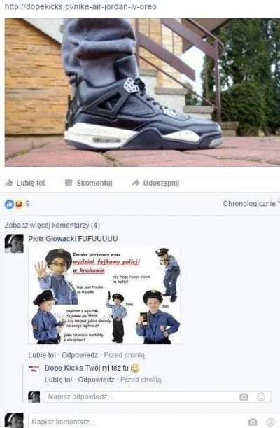 WujekRada - opinie DOPE KICKS buty nike sklep

A tak oto zachowuje się administrato...