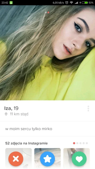 bazant_rolnictwa - Cześć Iza 
#tinder #przegryw #twnogf #ladnapani