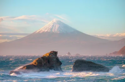 Pshemeck - Stratowulkan Fuji od strony morza...Przepiękne :)
#japonia #fuji #wulkany...