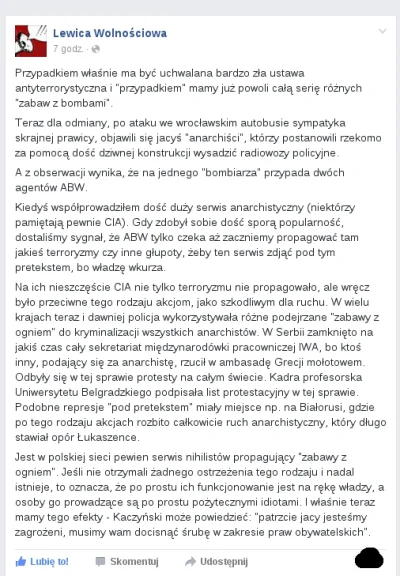 r.....y - Co o akcji sądzą sami anarchiści: