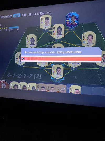 kemawir123 - Czemu mi nie wyszukuje przeciwnika (╯°□°）╯︵ ┻━┻ 

#fut