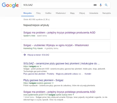 kalisper - #solgaz 
Wynik po wpisaniu Solgaz w google