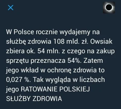 tuvix - > WOŚP za realną pomoc można tylko powiedzieć dziękuję. Kto ma wątpliwości to...