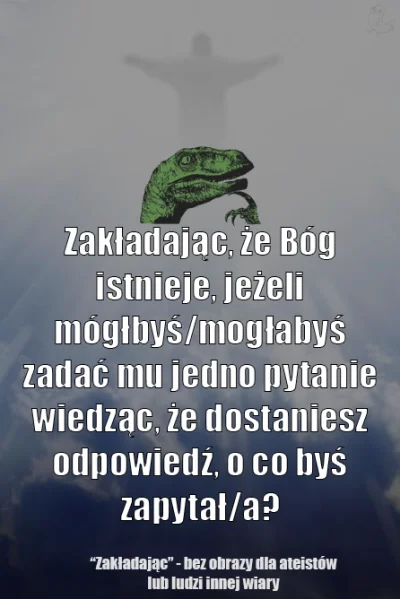 Sicnot - Taka rozkmina mnie naszła Mireczki. Zapraszam do komentowania i dyskusji 

...