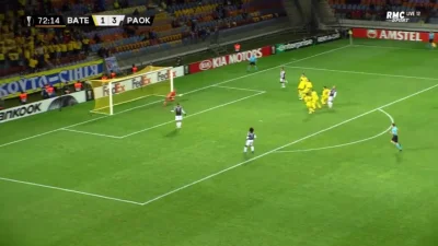 zwyczajne-wykopowe-konto - Dimitris Pelkas - BATE Borysów 1:4 PAOK Saloniki
#mecz #g...