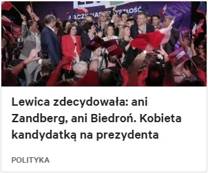 denzelkowal - Flashbacki z Magdy Ogórek i Basi Nowackiej na czele Zjednoczonej Lewicy...