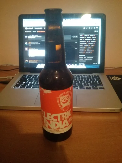 Serchio - Dziś coś od Brew Dog'a - Electric India :) Czuć dość ciekawy chmielowy smak...