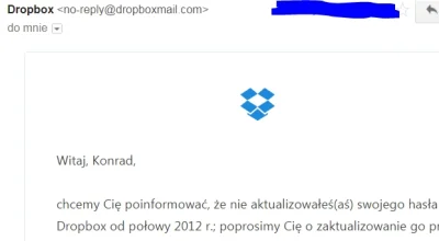 TymRazemNieBedeBordo - Serio nie zmieniałem hasła od 2012? Przecież to było prawie wc...