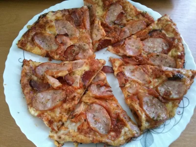 p.....r - #piza #gotujzwykopem
Pica z tortilli. ( ͡° ͜ʖ ͡°)
