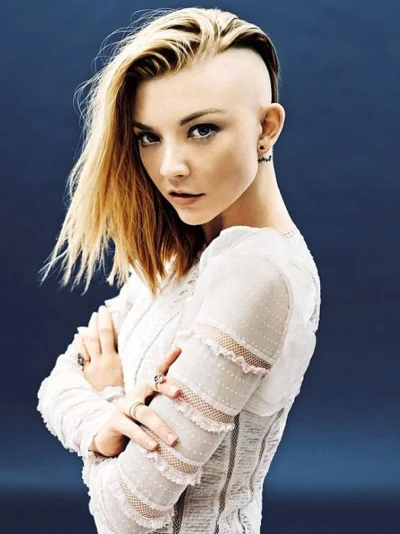 mac1 - @CzeskiSzwagier: Natalie Dormer, nie mówię ze lubie takie fryzury ale ładnemu ...