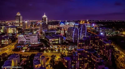 johanlaidoner - Sandton, Republika Południowej Afryki (RPA). Widok na miasto. Sandton...