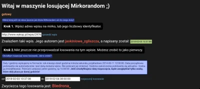 jaskiniowezgliszcza - @Biedrona gratulacje! Prosze o zgloszenie na priv. Lub potwierd...