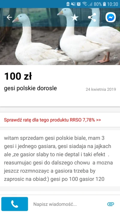 Zwirz7 - Skisłem (⌐ ͡■ ͜ʖ ͡■)
#rolnictwo #olx #heheszki #zwierzaczki