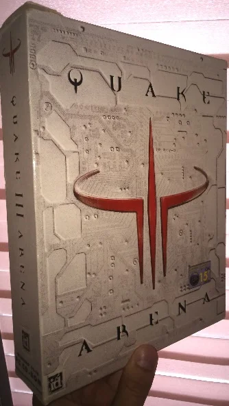N.....K - Quake III: Arena, 1999, id Software

#bigbox #staregry #retrogaming #gry