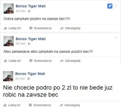 RzecznikWykopu - Ale go tam musi rzucać na głodzie po melinie XD

Żadnych pozdrowie...