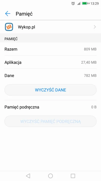 Przebudzony - #android #wykop #aplikacje

Mirki co może zuzywac a tyle pamieci ???