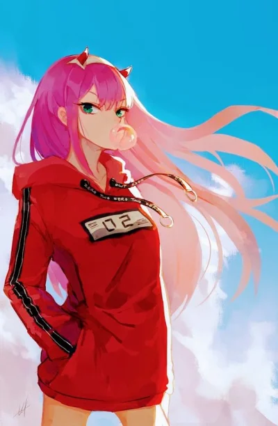 M.....l - #codziennazerotwo #randomanimeshit #darlinginthefranxx #zerotwo #anime