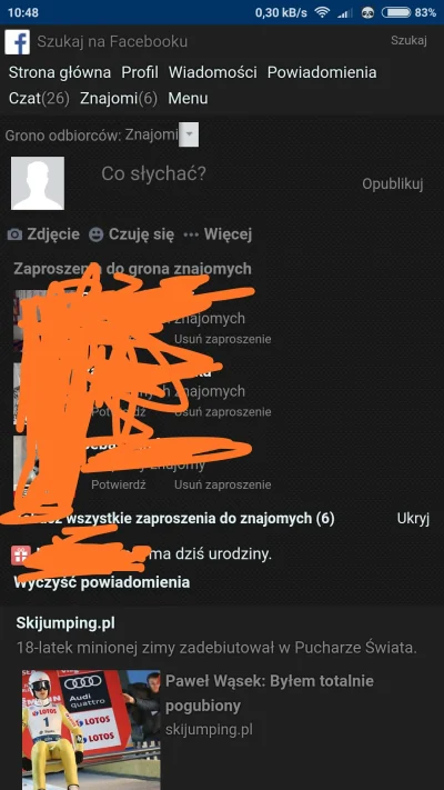 kibellos - Coś się #!$%@?ło? Jeszcze wczoraj był normalny wygląd, nic nie zmieniałem ...