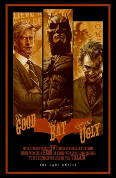 aleosohozi - Daniel Strange "The Good, The Bat & The Ugly"
#plakatyfilmowe #thedarkk...
