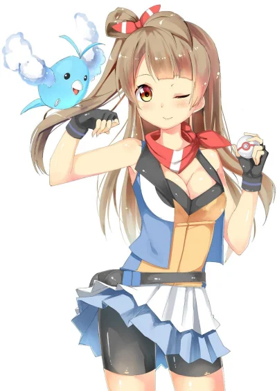 kedzior1916 - #randomanimeshit #lovelive #pokemon #kotoriminami #haruka #swablu @Sent...