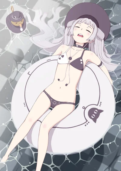 kedzior1916 - Initial D: Monochrome Stage
#randomanimeshit #missmonochrome #swimsuit...