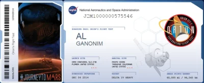 Al_Ganonim - Lecimy, nie śpimy!

#nasa #orion #journeytomars