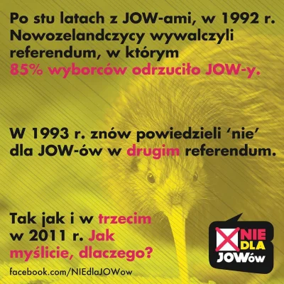 NIEdlaJOWow - @NIEdlaJOWow: Nowozelandczycy JOW-y mają już za sobą. Jak myślicie, dla...