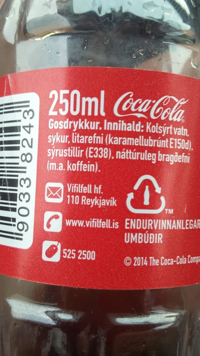 pleku94 - Chyba pomylili obrazki ( ͡° ʖ̯ ͡°)
#cocacola #islandia